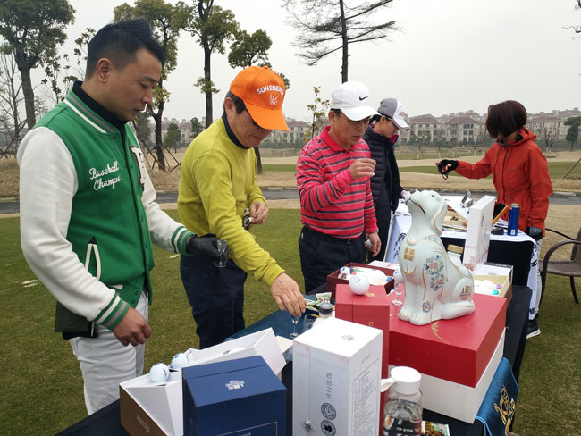 2018上海务与高尔夫合作 3月记